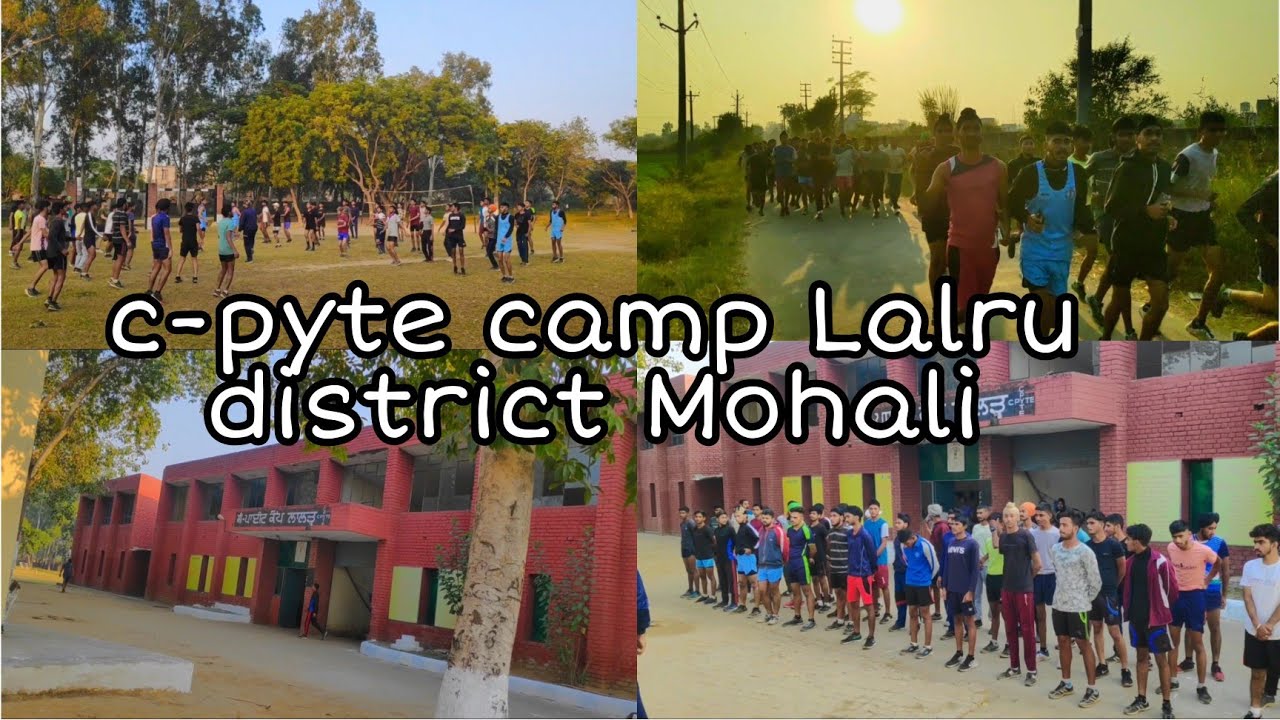 Preparation camp for youth of Mohali district Agniveer, Punjab Police and BSF recruitment begins at Lalru